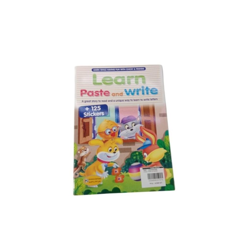 Learn Paste and Write Chicky frineds col lpw004