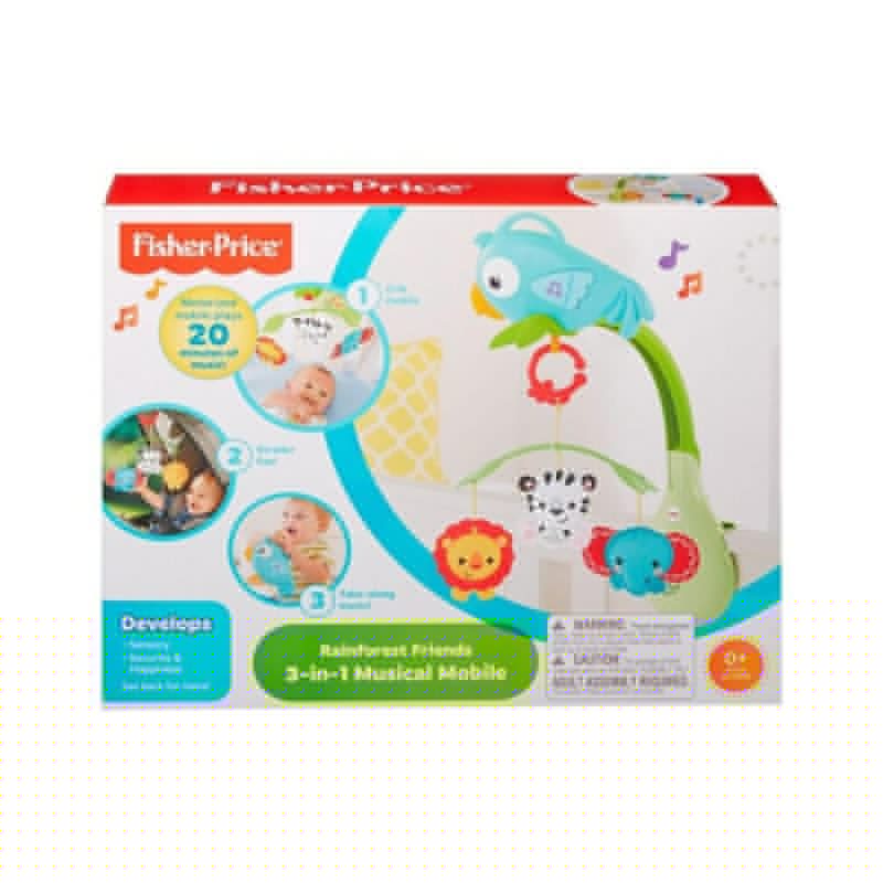 [1001117] Mobile musical 3 en 1 rainforest friends - Jeu d'éveil Bébé  MTCHR