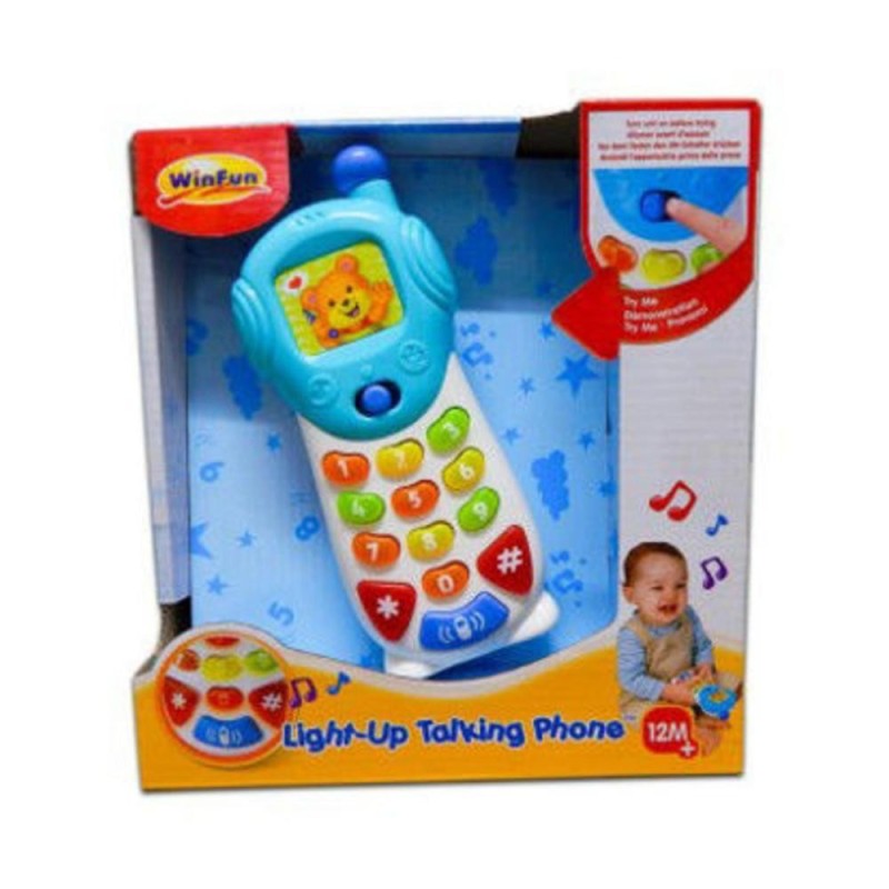 [1001161] LIGHT-UP TALKING PHONE 619-33
