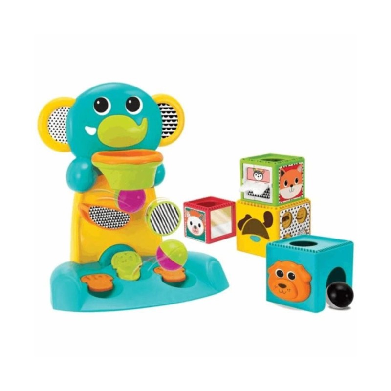 [1650552074] Jouet éducatif à  Empiler Bkids éléphant d'éveil Multi-Activités