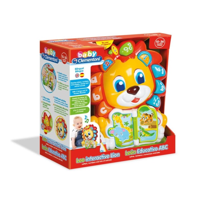 [1650553782] Lion éducatif ABC Multicolore Unique Clementoni 61830