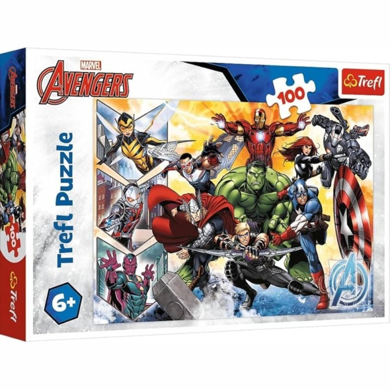 [1650556689] puzzle 100 marvel the avengers 16431
