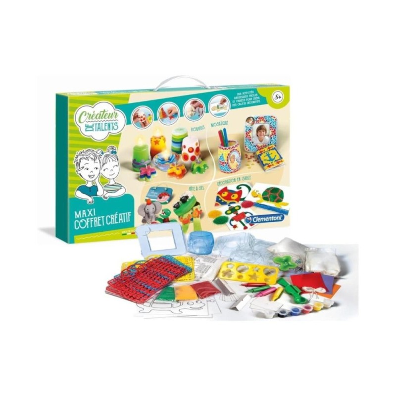 [1650559823] Maxi coffret créatif 4 en 1 Clementoni 52118