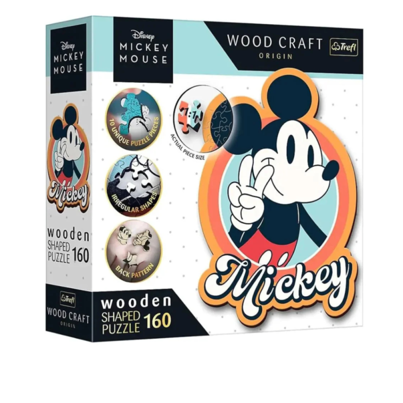 [1650560593] Puzzles 160 Wooden Shaped Disney Avangers20184