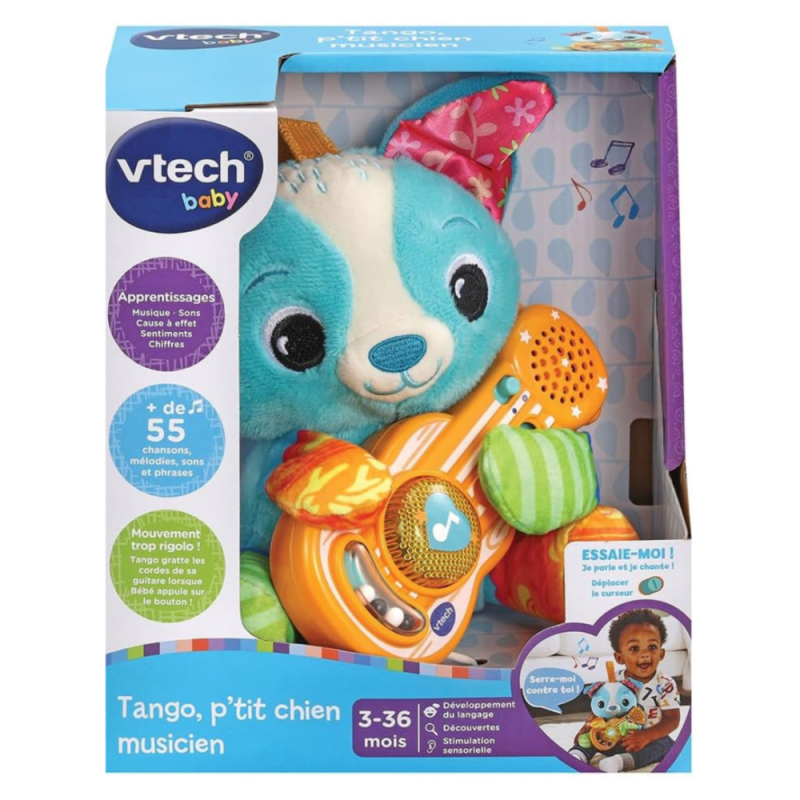 [1650560694] Tango, p’tit chien musicien – VTech VT555005