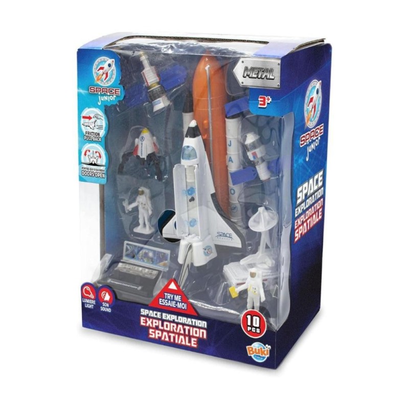 [1650561512] Coffret exploration spatiale avec navette sonore Buki 63163