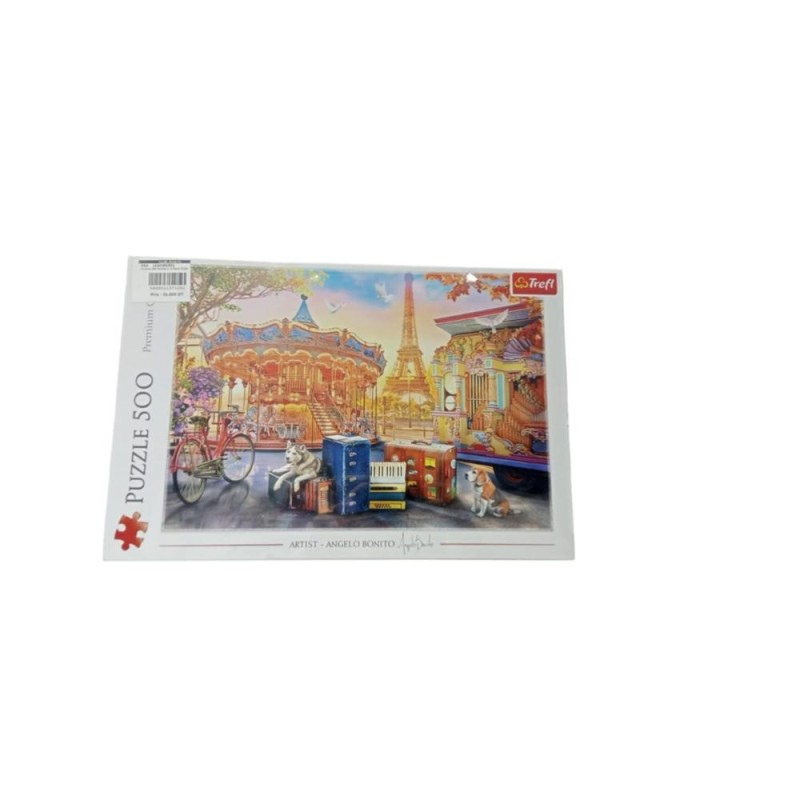 [1650562901] Puzzles 500 Holidays in Paris 37426
