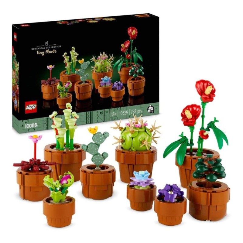 [1650562916] Lego 10329 Botanicals plantes miniatures artificielles à  construire