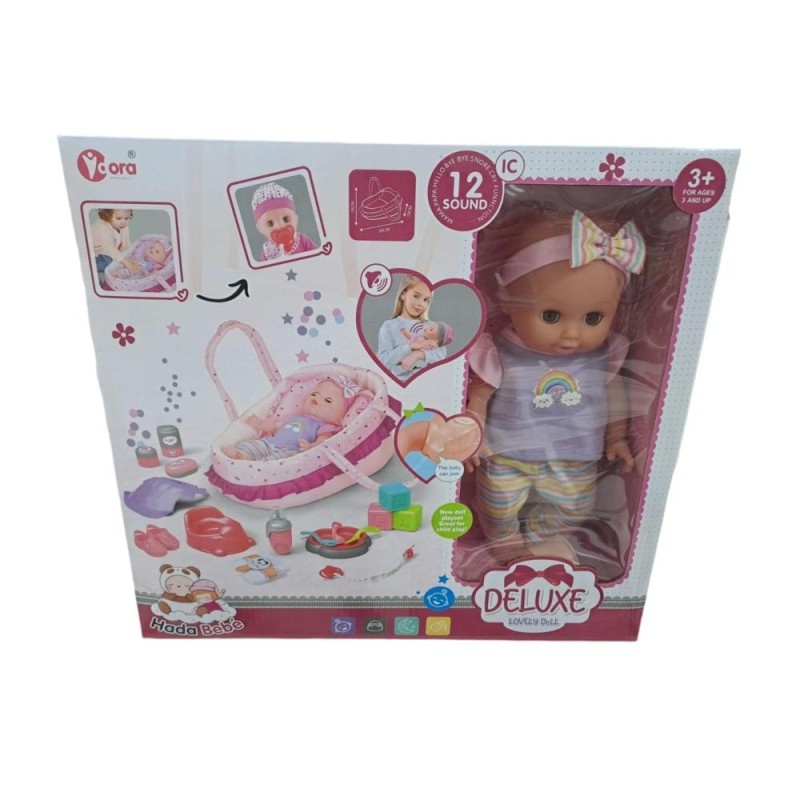 [1650562939] Coffret poupée avec accessoire WZB8806-4