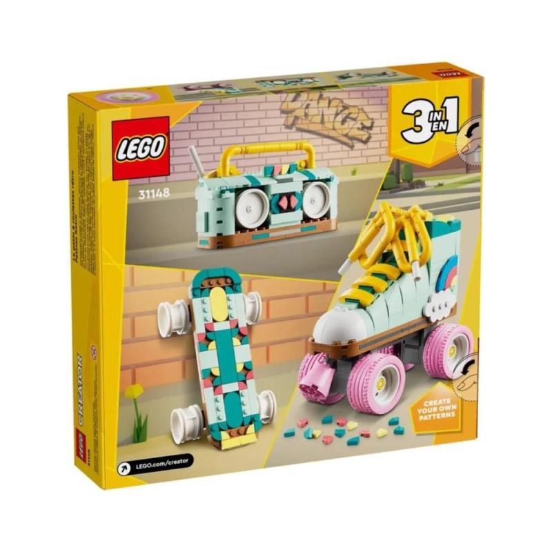 LEGO Creator 3-en-1 31148 patins à roulettes rétro