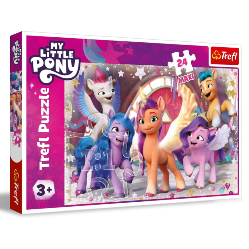 [1650564101] Puzzles 24 Maxi Hasbro, My Little Pony 14355