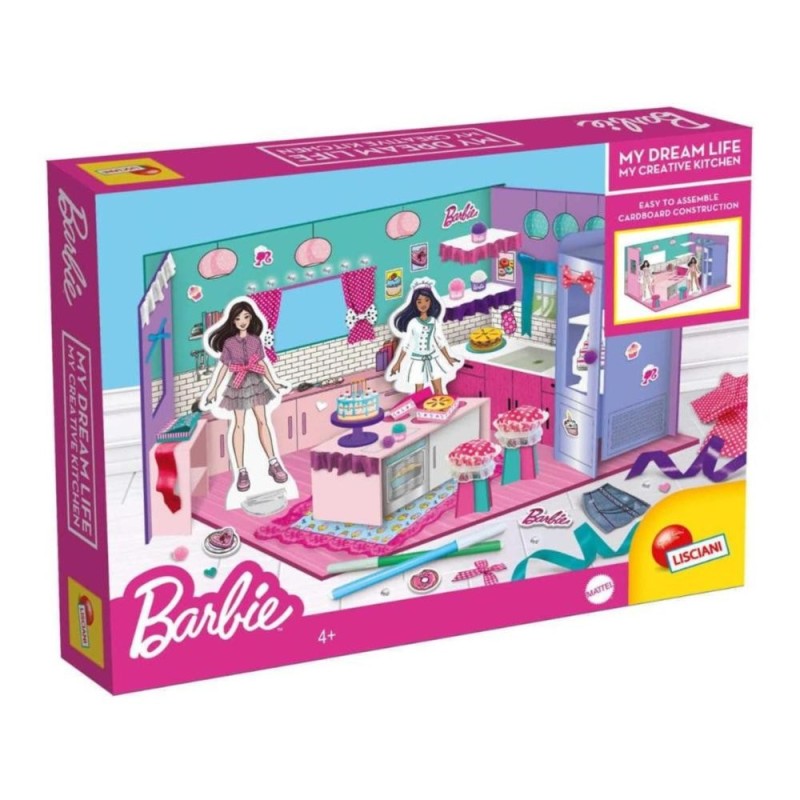 [1650564367] Kit Créatif ma cuisine Barbie Creative Kitchen LISCIANI 104567