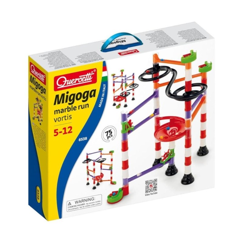 [1650564675] Jeu piste à  billes créative Quercetti 6538 Migoga Marble Run Vortis
