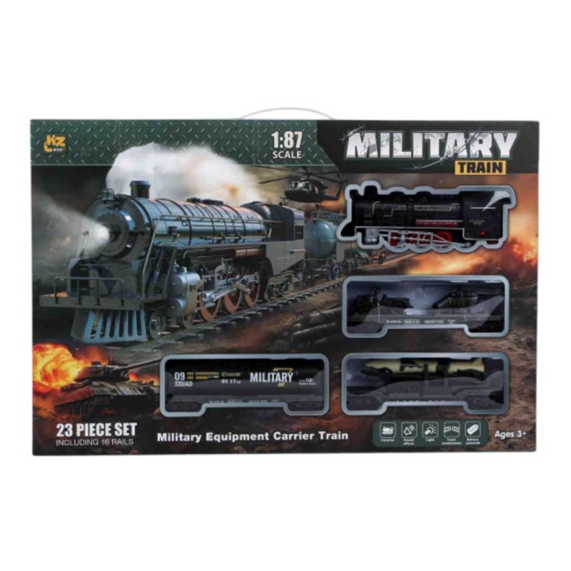 [1650564815] Circuit train B O musical et lumineux 23 pcs BK24792