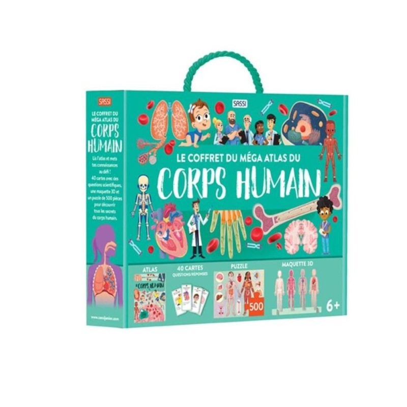 [1650564960] LE COFFRET DU MEGA ATLAS DU CORPS HUMAIN 10339