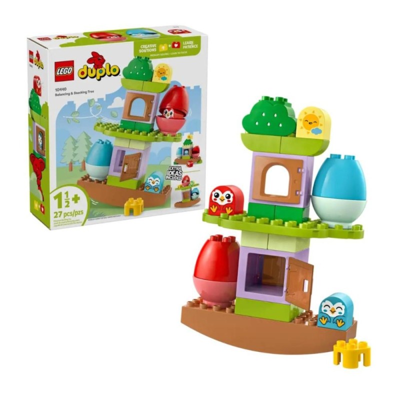 [16505650030] Jouet éducatif Bébé LEGO DUPLO 10440 Arbre qui se balance et s’empile