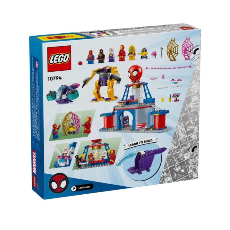 [1650565014] Lego 10794 Marvel Spidey le QG des lanceurs de toile