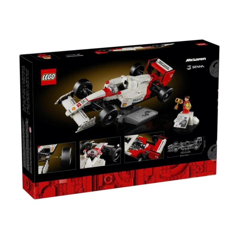 [1650565244] Set F1 Lego Icons 10330 McLaren MP4/4 & Ayrton Senna