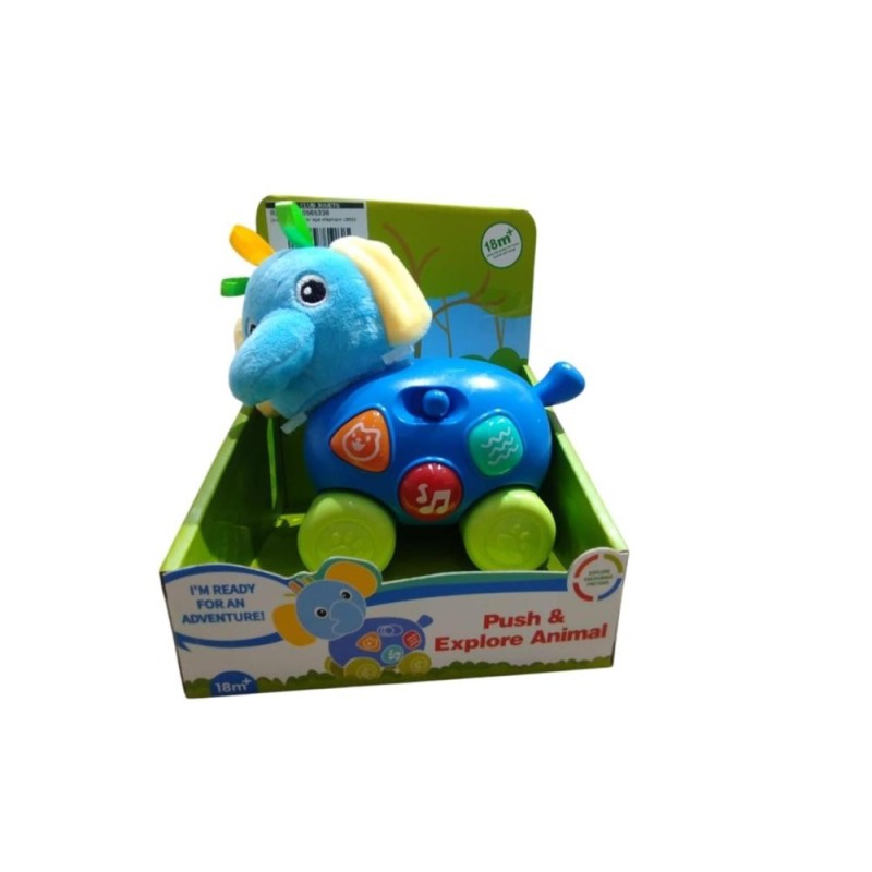 [1650565336] jouet musical 1er age elephant 19532