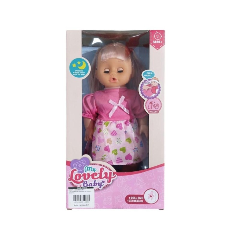 [1650565397] poupee avec accessoires en coffret 8033F4