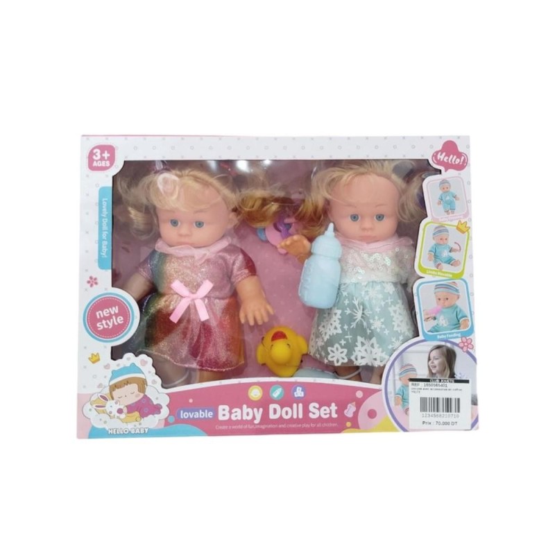 [1650565401] poupee avec accessoires en coffret Y6173