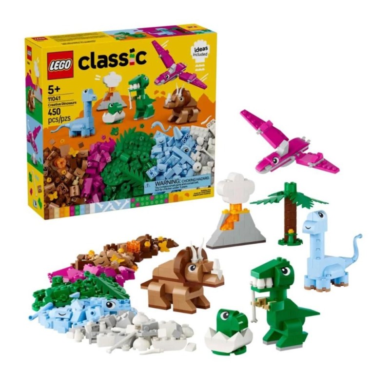 [1650565456] Jeu de construction LEGO Classic 11041 dinosaures créatifs