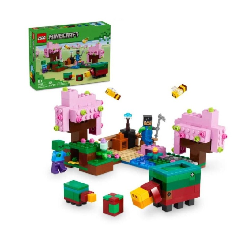 [1650565586] Lego Minecraft 21260 Le Jardin des Cerisiers en Fleurs