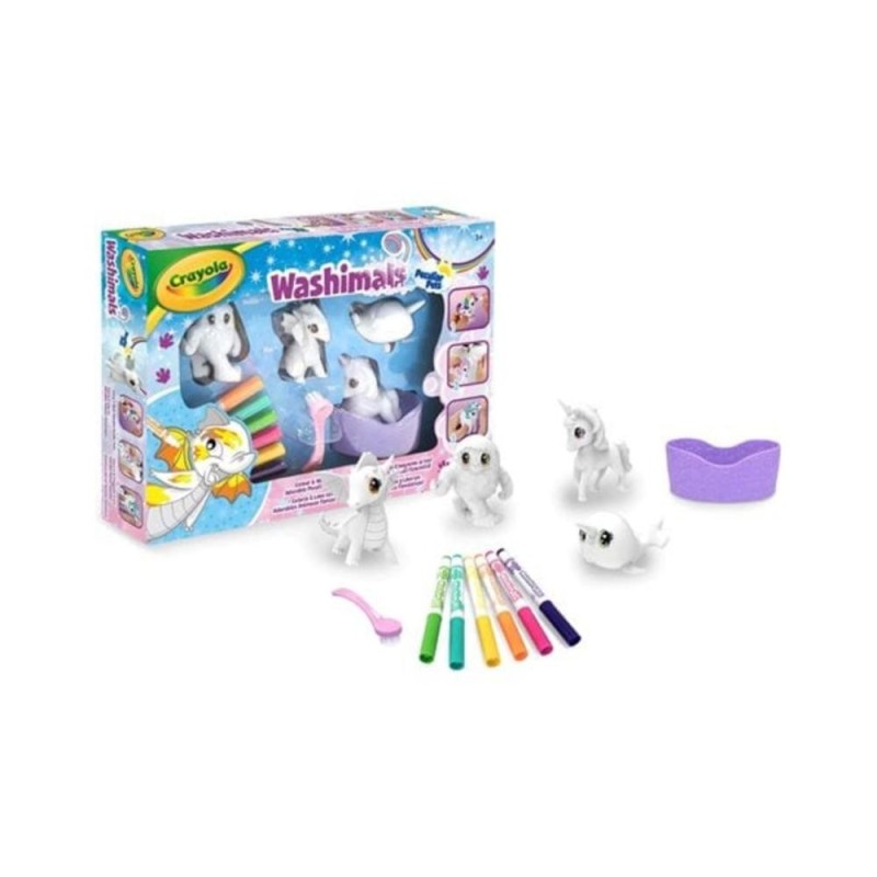 [1650565598] Kit Créatif de Coloriage, Feutres de Couleurs et Figurines à Colorier