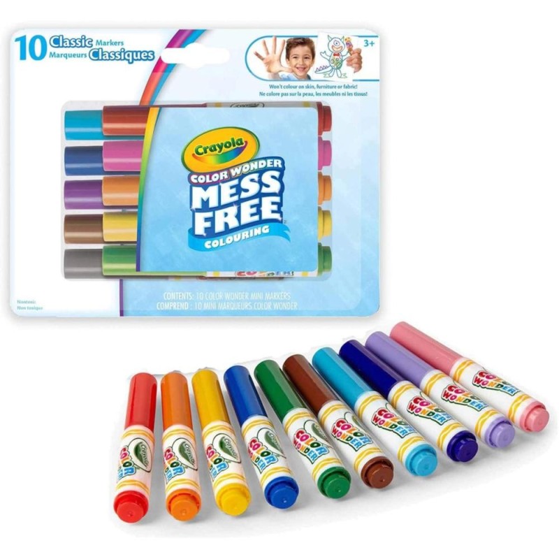 [1650565634] Color Wonder Mini Markers 10ct 752570