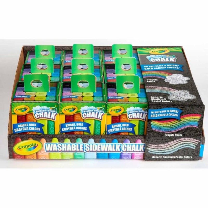 [1650565692] Washable Sidewalk Chalk 16ct 514008