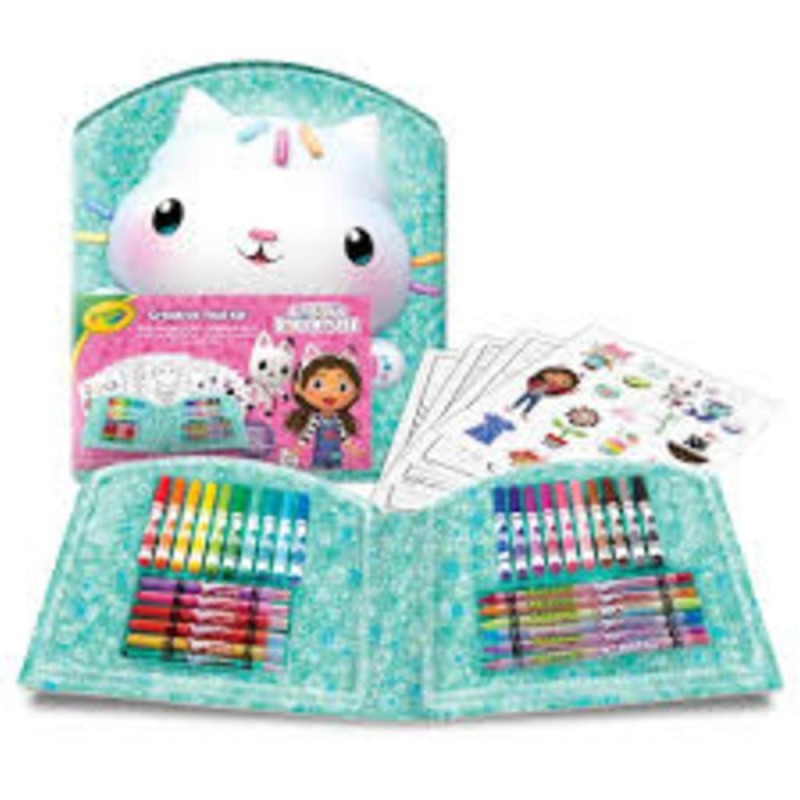 [1650565694] Coloring Case 40ct Gabby's Dollhouse 04 2945