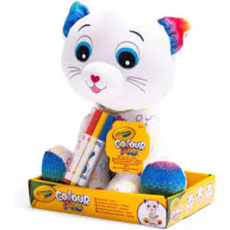 [1650565724] Crayola Color Me Plush Cat 4026321