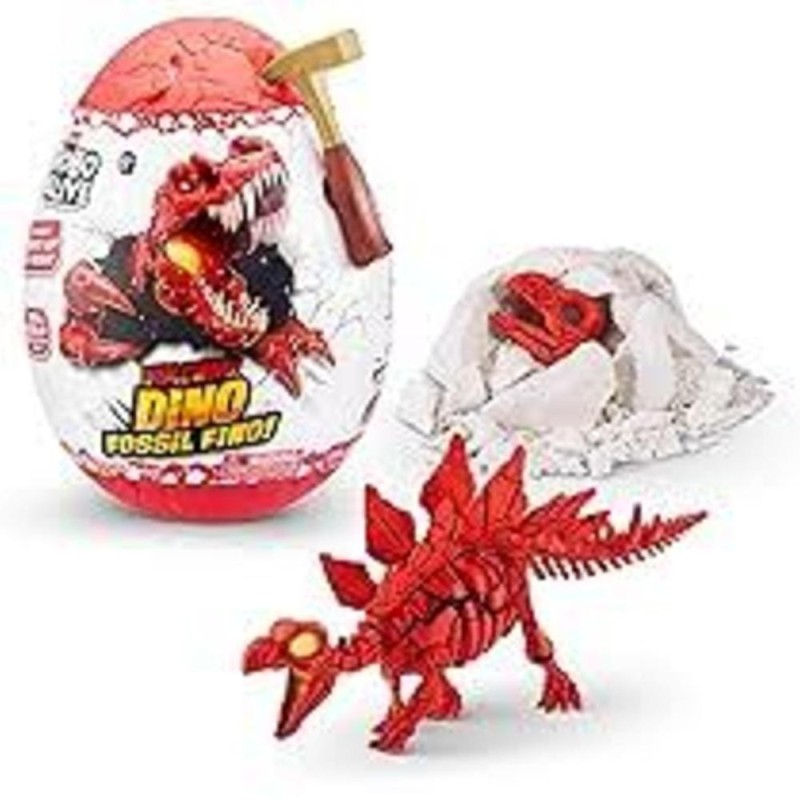 [1650565748] Robo Alive Dino Fossil FIND Series 2 Surprise Egg Volcano Stegosaurus