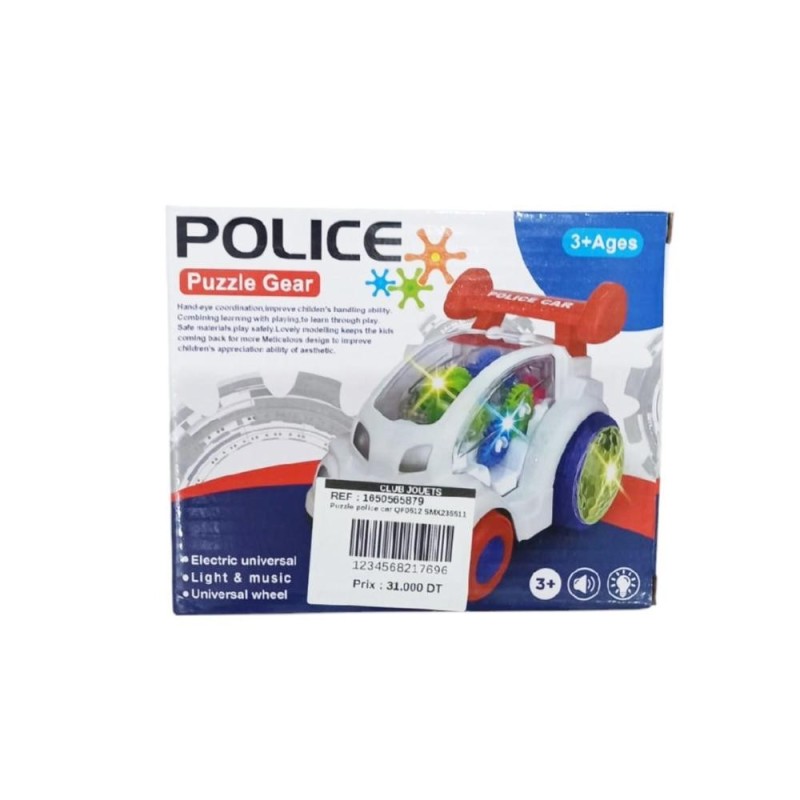 [1650565879] Puzzle police car QF0512 SMX235511