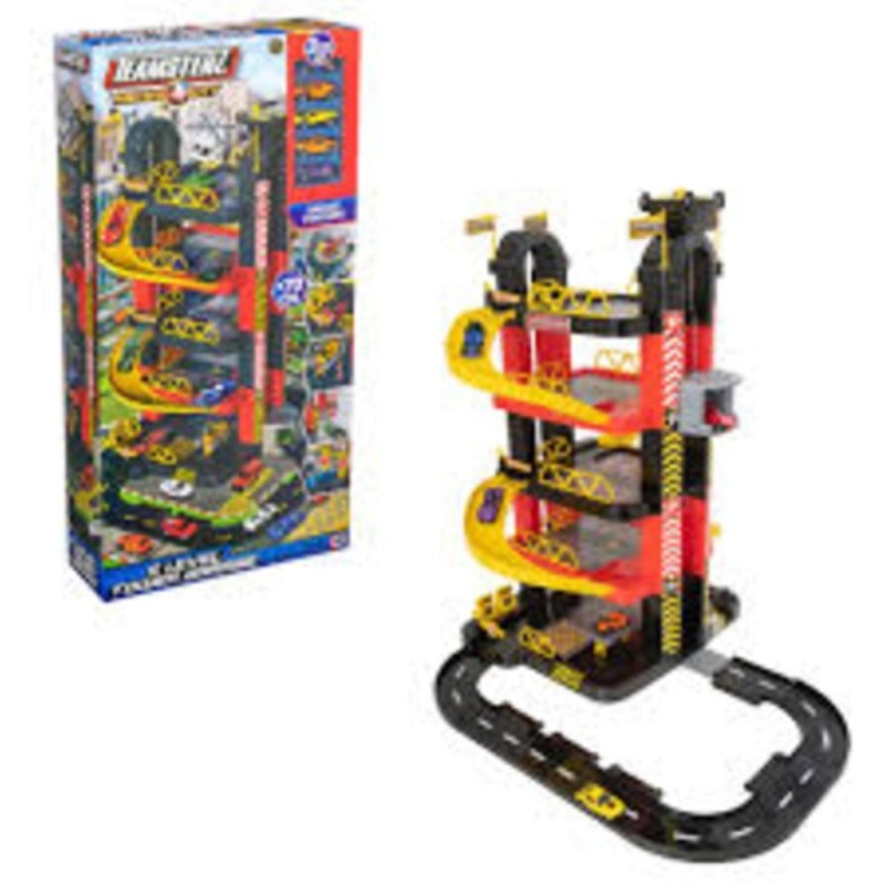 [1650566275] Metro City 5 Level Tower Garage - Includes 5 Die Cast Cars