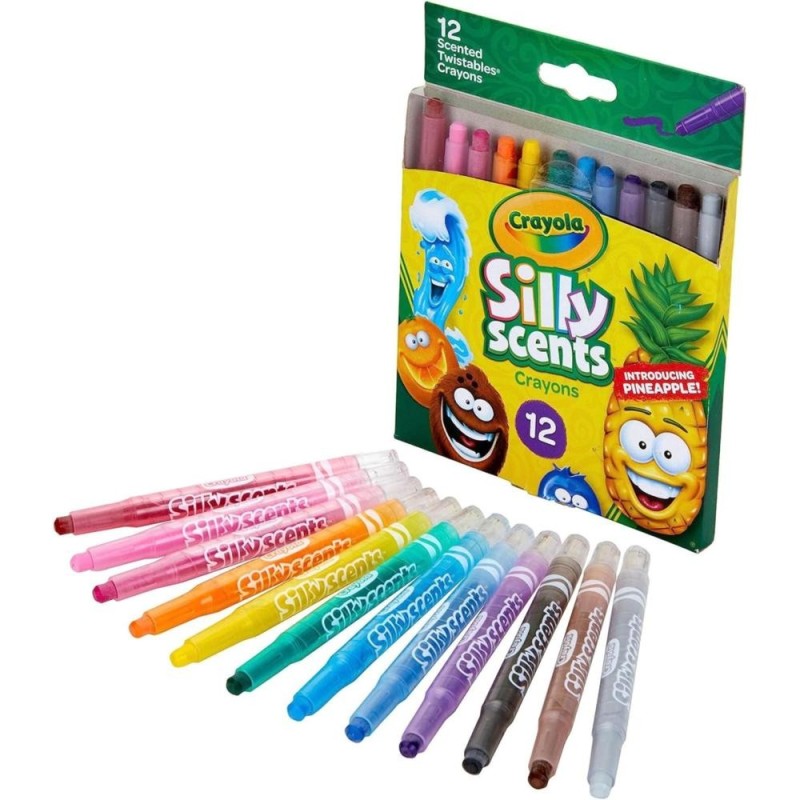 Crayola Silly Scents Scented Twistable Crayons 12ct 52 9712