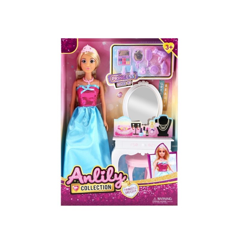 [1650567355] Coffret poupée avec accessoires 25578
