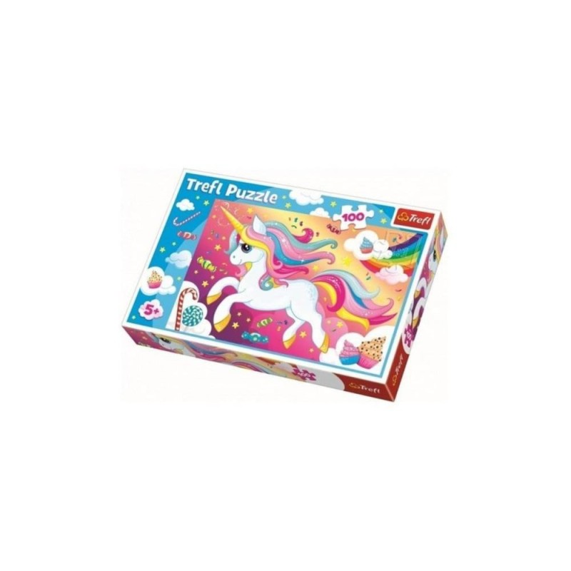 [35004060] puzzle 100 une belle licorne 16386